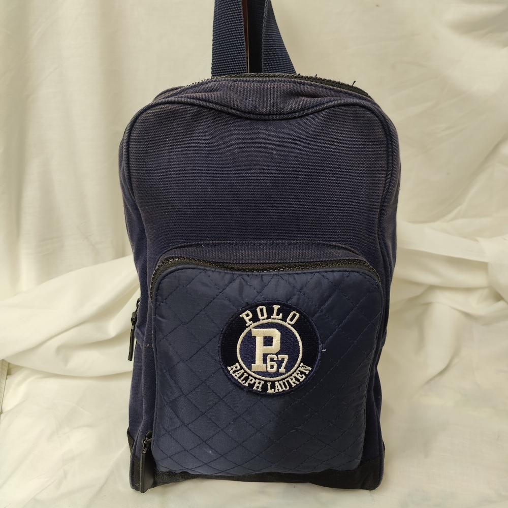 POLO SPORT by Ralph Lauren Mini Backpack RARE 90s / Y2K